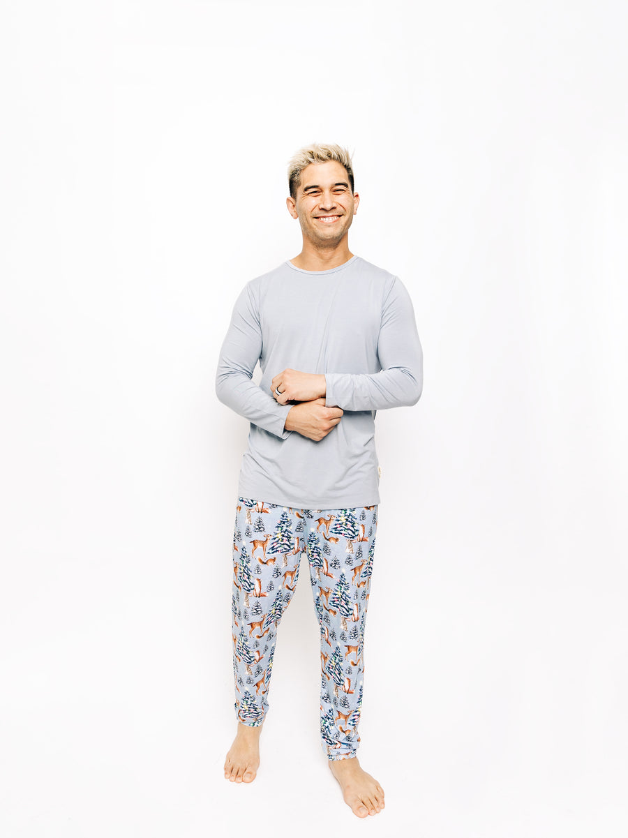 Men's Warm Winter Wishes Pajama Set
