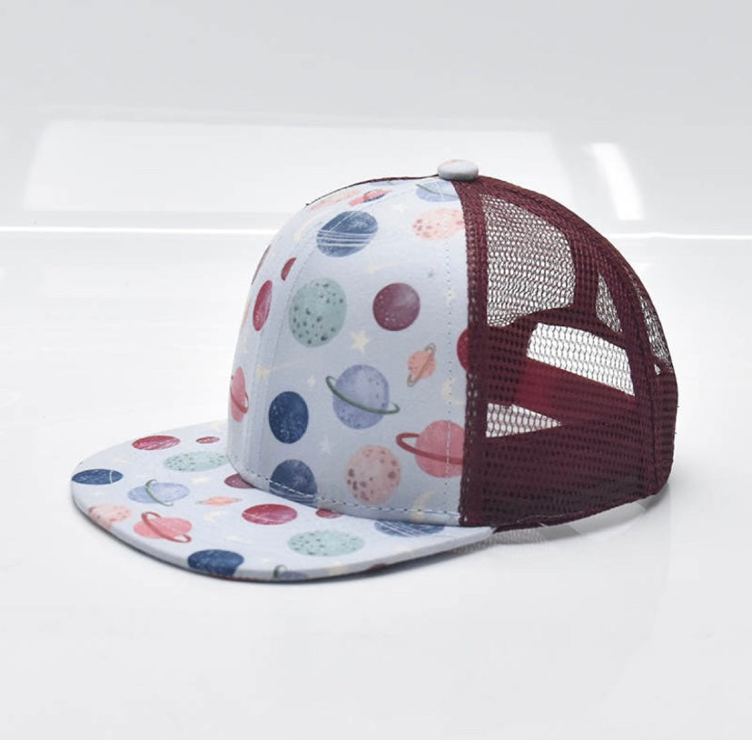 Get Outer My Space Baby Trucker Hat
